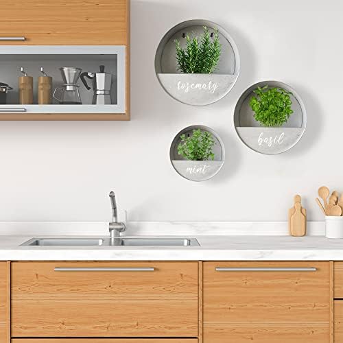 Vandue Modern Home Round Living Wall Mounted Galvanized Steel/Zinc - Image 7