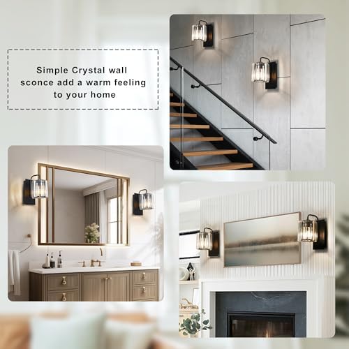 Wall Sconce, Crystal Wall Sconce - Image 3