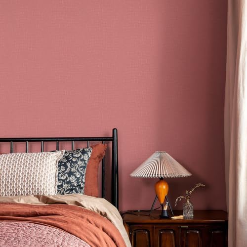 Zeeko Pink Coffee Crocodile Peel and Stick Wallpaper 17.3" x 984" - Image 2