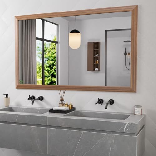 Amorho Bathroom Mirror for Wall, 60 X36 Inch by Amorho