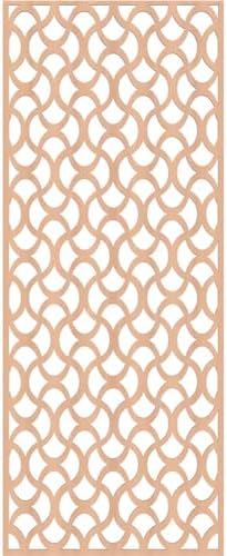Resort Decorative Pierced Fretwork Wood Wall Panels, 23 3/8"W x 59 3/8"H x 1/4"T - Image 2