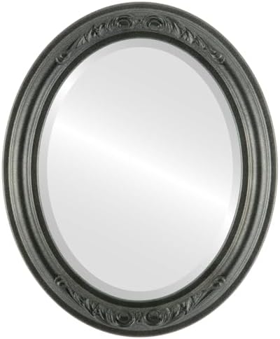 OVALCREST Oval Beveled Wall Mirror by OVALCREST