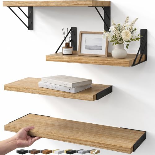 BAYKA Wall Mounted Floating Shelves by Bayka