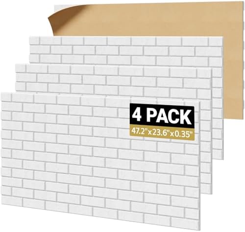 TONOR Brick Pattern Acoustic Panels, Wall Panels by TONOR
