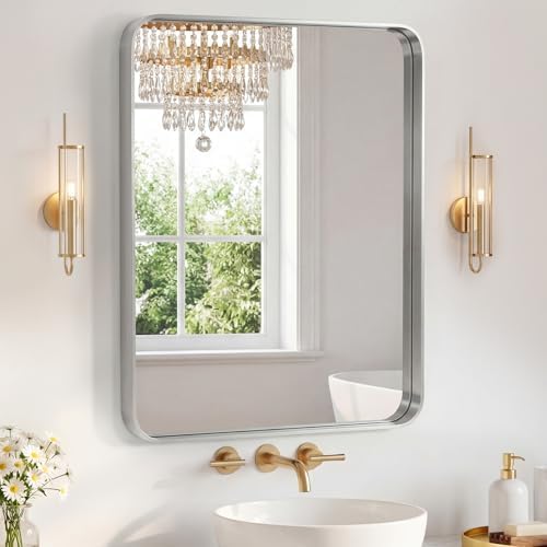 Sweetcrispy Bathroom Mirror 36x28 Inch, Vanity Mirror by Sweetcrispy