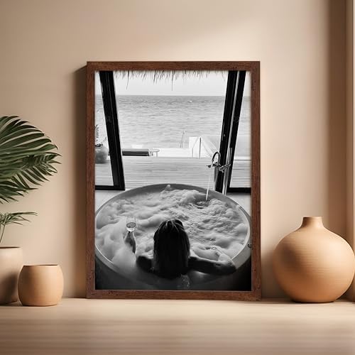 Poster Master Bath with Wine Poster - Image 5