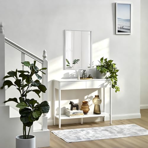 AAZZKANG Mirrors for Wall Rectangular Metal Frame Mirror for Farmhouse Bathroom - Image 7