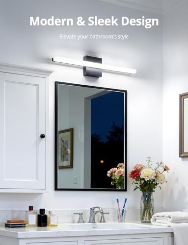 Combuh 24 Inch Black Vanity Lights - Image 3