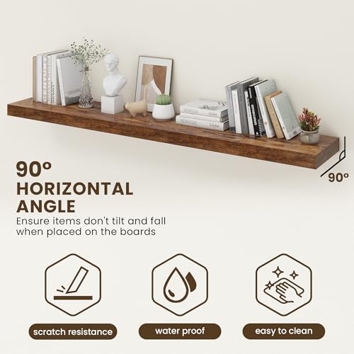 FLYJOE 72 Inch Floating Shelves - Image 5