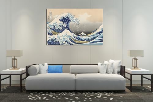 OKEXCKK The Great Wave off Kanagawa by Katsushika Hoki Wall Art Decor, Classic - Image 5