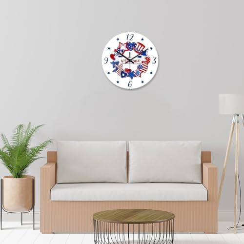 14 Inch Decorative Wall Clocks Battery Operated - Image 4
