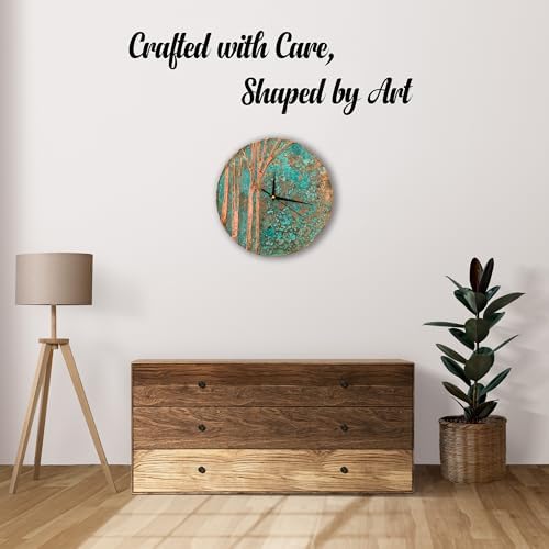 Handmade Copper Wall Clock Artisan Touch in Every Piece - Image 2