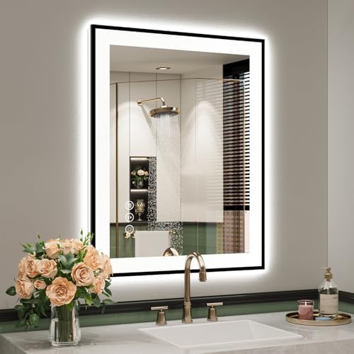 24x30 LED Bathroom Mirror with Lights by YEELAIT