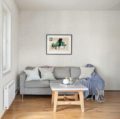 Ansehan Wallcovering W030102 Envy Collection 36" W x 8 Yard L, Natural Paper - Image 5