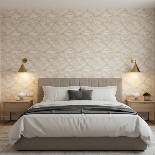 Peel and Stick Wallpaper Beige Brown Abstract Self Adhesive Removable - Image 6