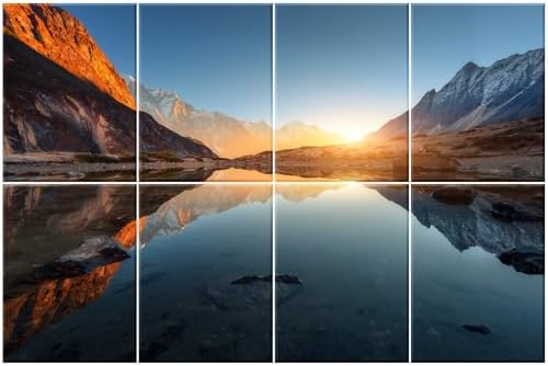 Decorative Acoustic Panels 8 Pack by Hiresc