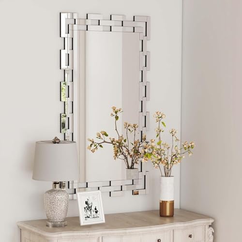 Chende Large Wall Mirrors for Decor, Modern Decorative Mirror for Entryway - Image 2