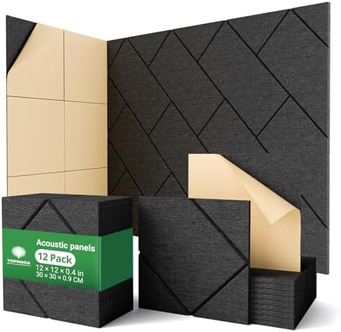 Decorative Acoustic Soundproof Walls Panels by Topnaca