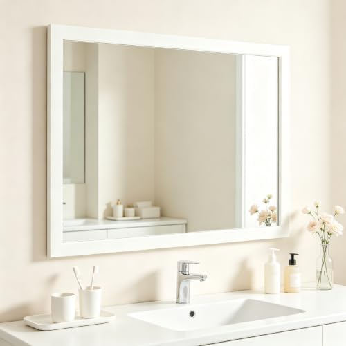 Bathroom Mirror for Over Sink 36x24 Inch Rectangular Wall Mirror - Image 5