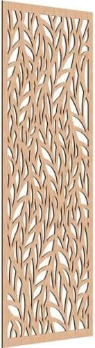 Ortonville Decorative Pierced Fretwork Wood Wall Panels, 29 3/8"W x 74 3/8"H x by EkenaMillwork