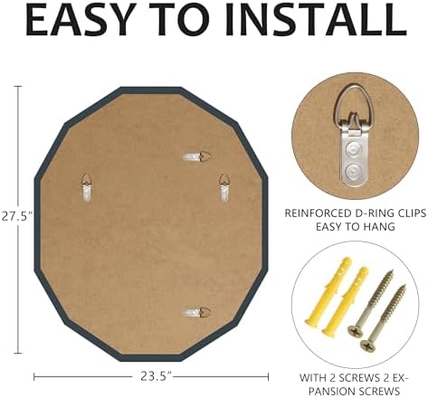 23.5x27.5 Inch Bathroom Mirrors - Image 5