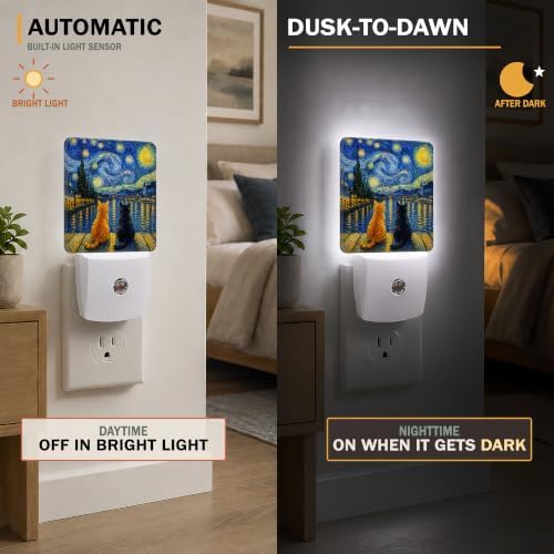 Night Light Plug into Wall, Auto Sensor Nightlights - Image 2