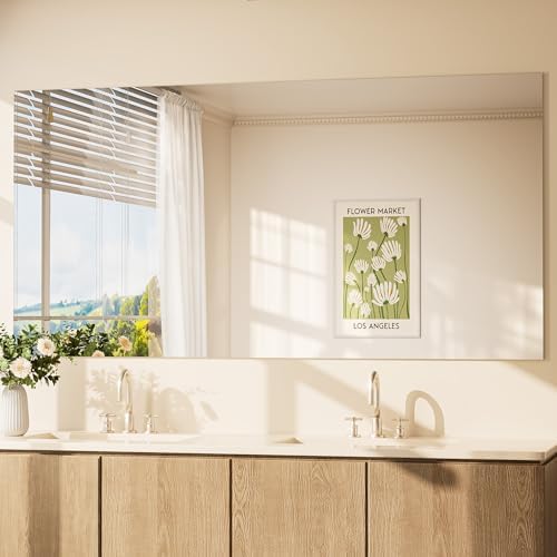 TETOTE 72" x 36" Frameless Mirror by TETOTE