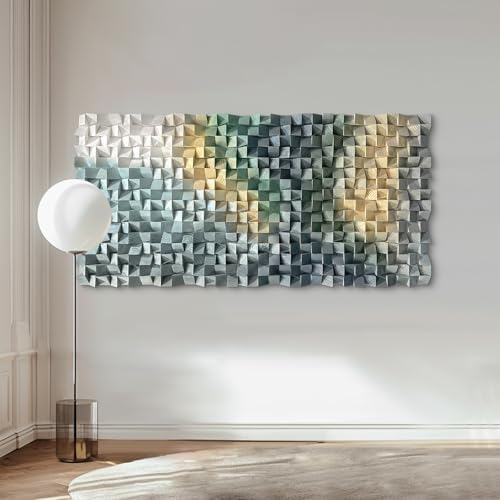 LIUZEYUE Geometric Wood Wall Decor - Image 6