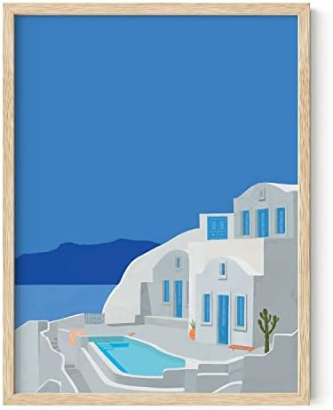 HAUS AND HUES Travel Greece Wall Art by HausandHuesArtPrints