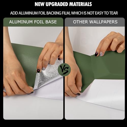 Peel and Stick Wallpaper Green Contact Paper Self Adhesive Removable - Image 6