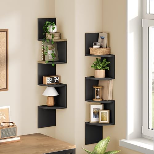 HOOBRO Corner Shelf Wall-Mounted - Image 4