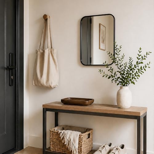 Saliwa Bathroom Mirror for Wall，Aluminum Framed, Wall Mirror for Bathroom Vanity - Image 3