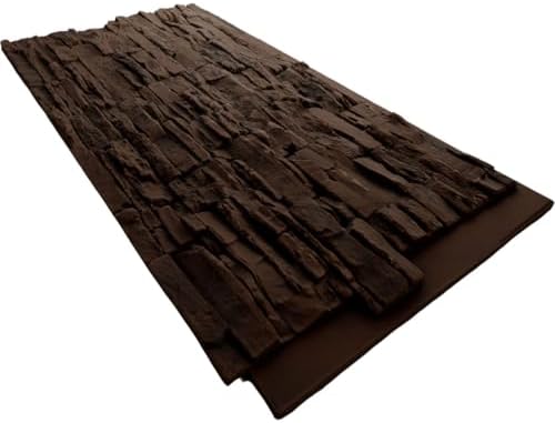 EverStone Canyon Ridge Faux Stone Panel, 45 3/4"W x 24 1/2"H x 1 1/4"D - Image 6