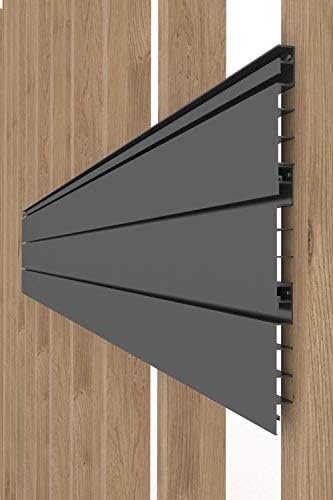 Proslat 88104 Heavy Duty PVC Slatwall Garage Organizer, 4-Feet by 4-Feet Section - Image 6