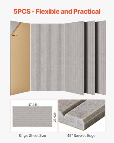 VEVOR 5 Pack Acoustic Panels - Image 6