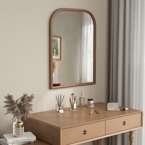 24"x32" Arch Wall Mirror for Wall, Wall Mounted Vanity Mirror for Bedroom - Image 3
