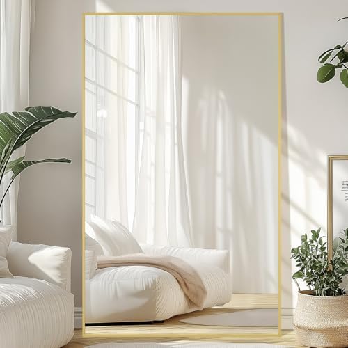 MirrMuse Large Mirror Full Length 72"X44", Oversized Floor Mirror - Image 3
