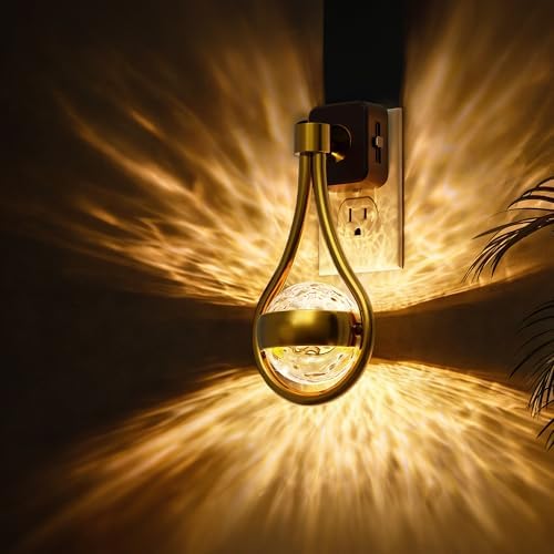 L LOHAS LED Night Lights Plug Into Wall, Star Projector Nightlight by LLOHASLED