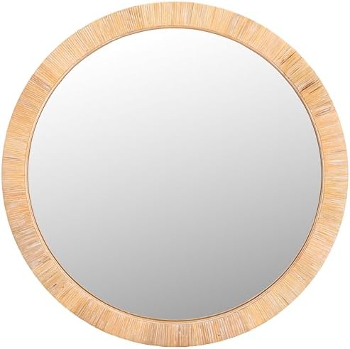 SAFAVIEH Mila Glam Mirror, 35.8" Natural MRR9001A - Image 6