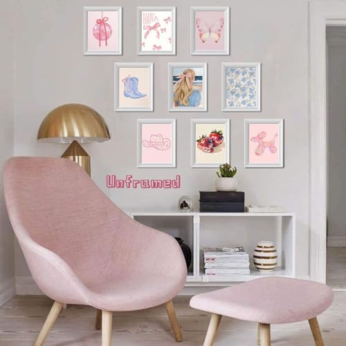 XIANGRUI Preppy Wall Art Set of 9 - Image 2
