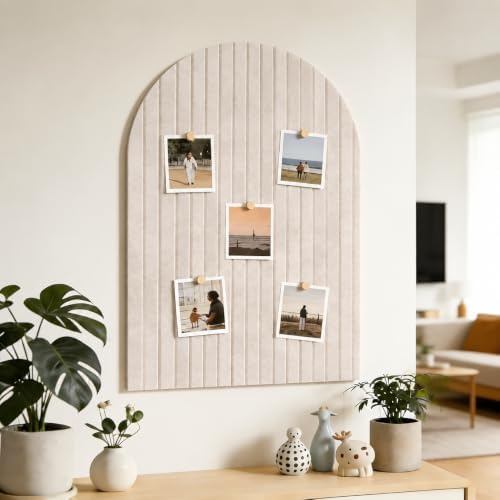 Large Arched Felt Bulletin Board, Sized 36" x 24" - Image 6