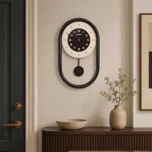 Modern Pendulum Wall Clock for Living Room Décor Kitchen Wall Clock - Image 6