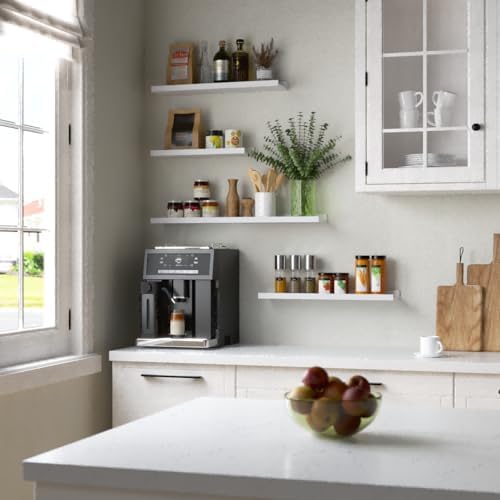 Boswillon Floating Shelves Set of 2, Long Wall Shelf - Image 6