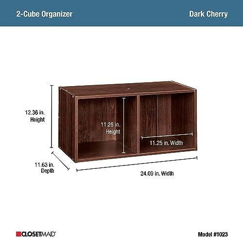 ClosetMaid Cubeicals 2-Cube Storage Shelf Organizer - Image 3