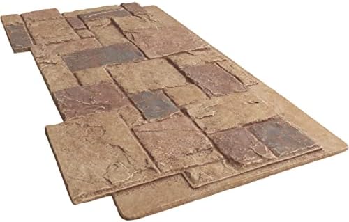 EverStone Castle Rock Faux Stone Panel, Fall Bank Color - Image 6