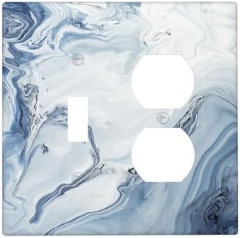 Wallplates Blue Marble Pattern 1 Toggle 1 Duplex Switch Plate Electrical GFCI by Lightswitchcovers