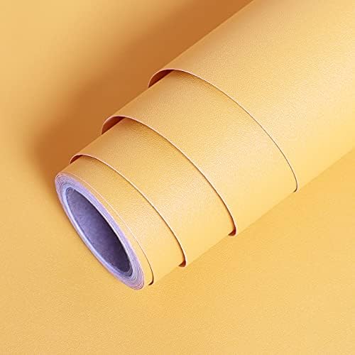 LACHEERY Matte Yellow Peel and Stick Modern Wallpaper by LaCheery