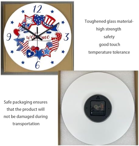14 Inch Decorative Wall Clocks Battery Operated - Image 6