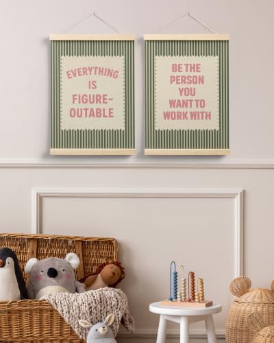 FGFK Positive Affirmations Wall Art Poster Hanger Frame 12x16 Inch - Image 6