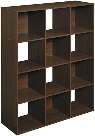 ClosetMaid Cubeicals 12 Cube Storage Shelf Organizer Bookshelf, Vertical or - Image 4